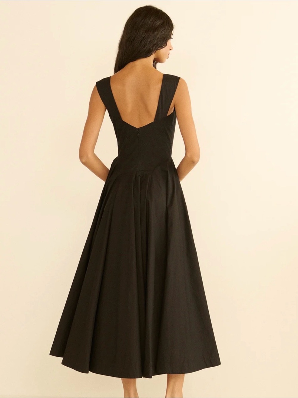 NWT Doen Black Riviere Dress - Picture 3 of 9